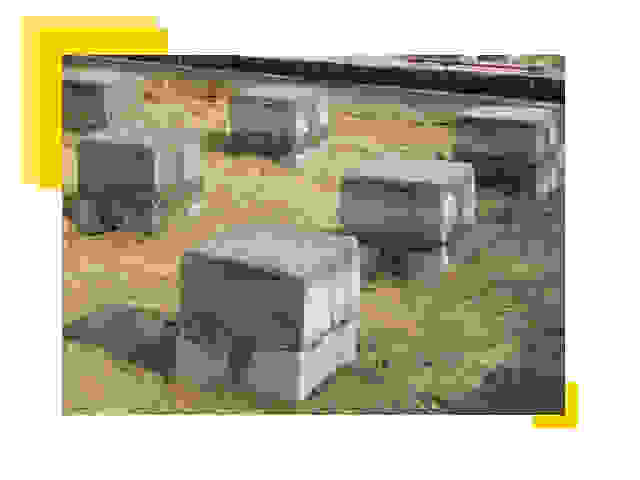 Фундамент столбчатый в Беслане